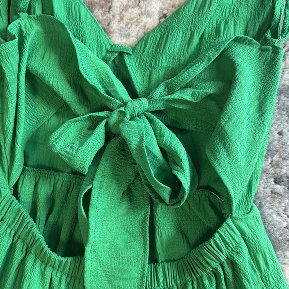 SHEIN Green Tiered Maxi Sundress - Picture 4 of 6